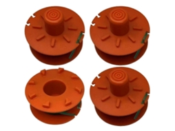 Conjunto de 4 bobinas de nylon para substituir o fio de nylon do aparador de grama Gardena Turbotrimmer Smallcut, código 05367-20