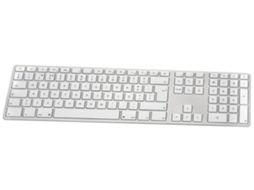 Teclado MATIAS Aluminium (Outlet Caixa Aberta - Wireless - Idioma Português - Teclado Numérico)