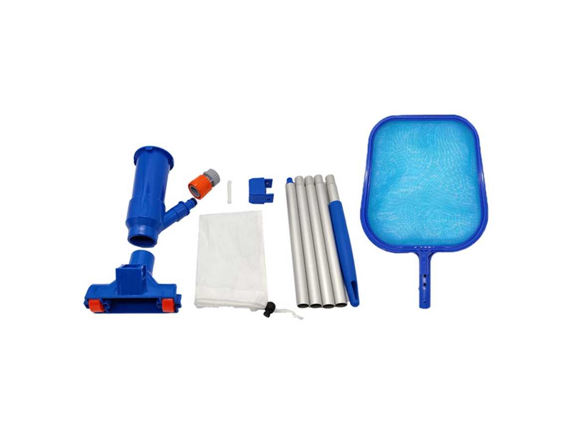 Kit De Limpeza De Piscinas Ferramentas De Manutenção Máscara Aspirador Para Piscinas Exteriores