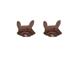 2pcs Enrolador De Fone De Ouvido De Couro