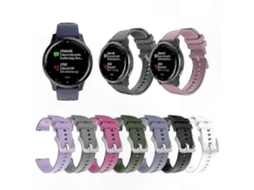Pulseira De Silicone Prateada Com Fivela Para Substituição De Pulseiras De Smartwatch Gps.