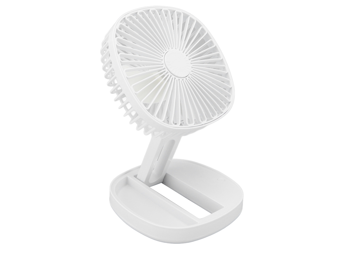 Ventilador Usb Laxiscreed De Baixo Ruído E Três Velocidades Para Uso Em Movimento