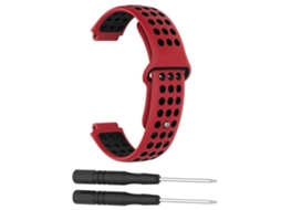 Pulseira Em Silicone Para Garmin Forerunner 235/230/220/630/620735 Vermelho/preto Hexinyigjly