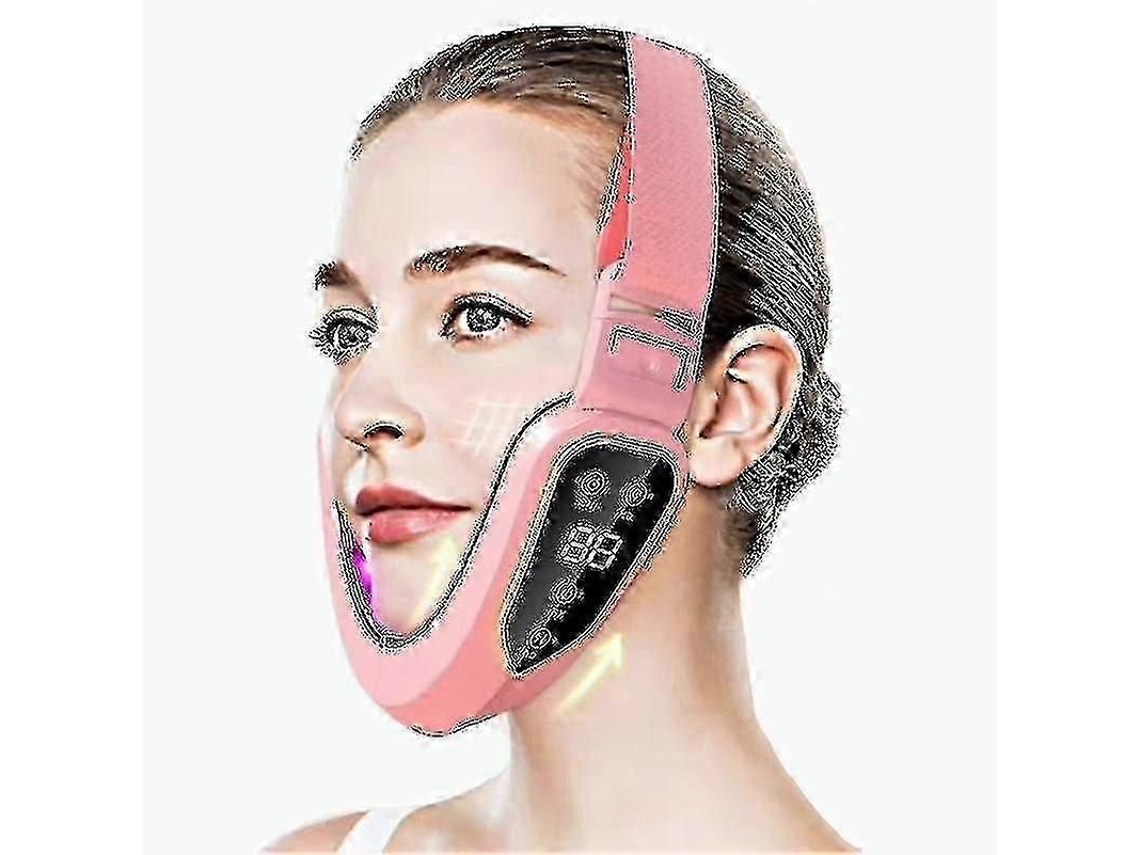 Masageador Facial Led com Terapia de Fotos para Melhorar a Redução da Papada GOKOCO