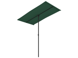 Garden Parasol, Garden Parasols Vidaxl Verde Tecido (180 X 110 Cm)