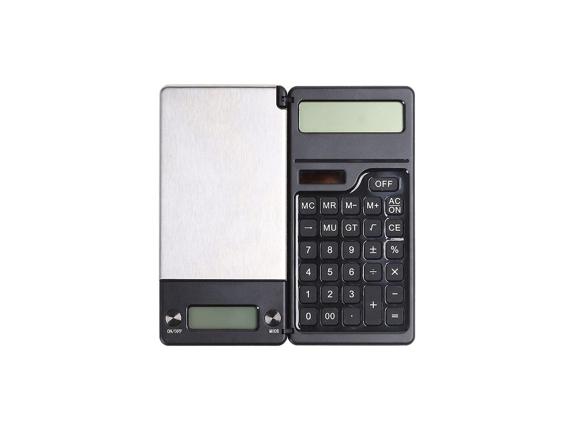 Calculadora Digital Multifuncional 1000g Por 0,1g, Balança De Bolso E Calculadora Para Loja De Ouro E Escola Everley891