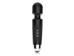 Massageador Sem Fio - 5 Velocidades Poderosas E 20 Padrões De Vibração - Massageador Pessoal Elétrico Portátil - À Prova Dágua (preto)