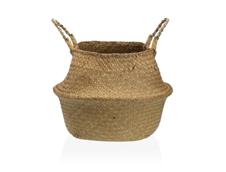 Cesta Decorativa Versa XL Algas marinhas Ø 30 cm