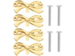 Conjunto De 4 Puxadores Elegantes Em Formato De Arco Para Móveis, Como Cômodas, Guarda-roupas E Gavetas.