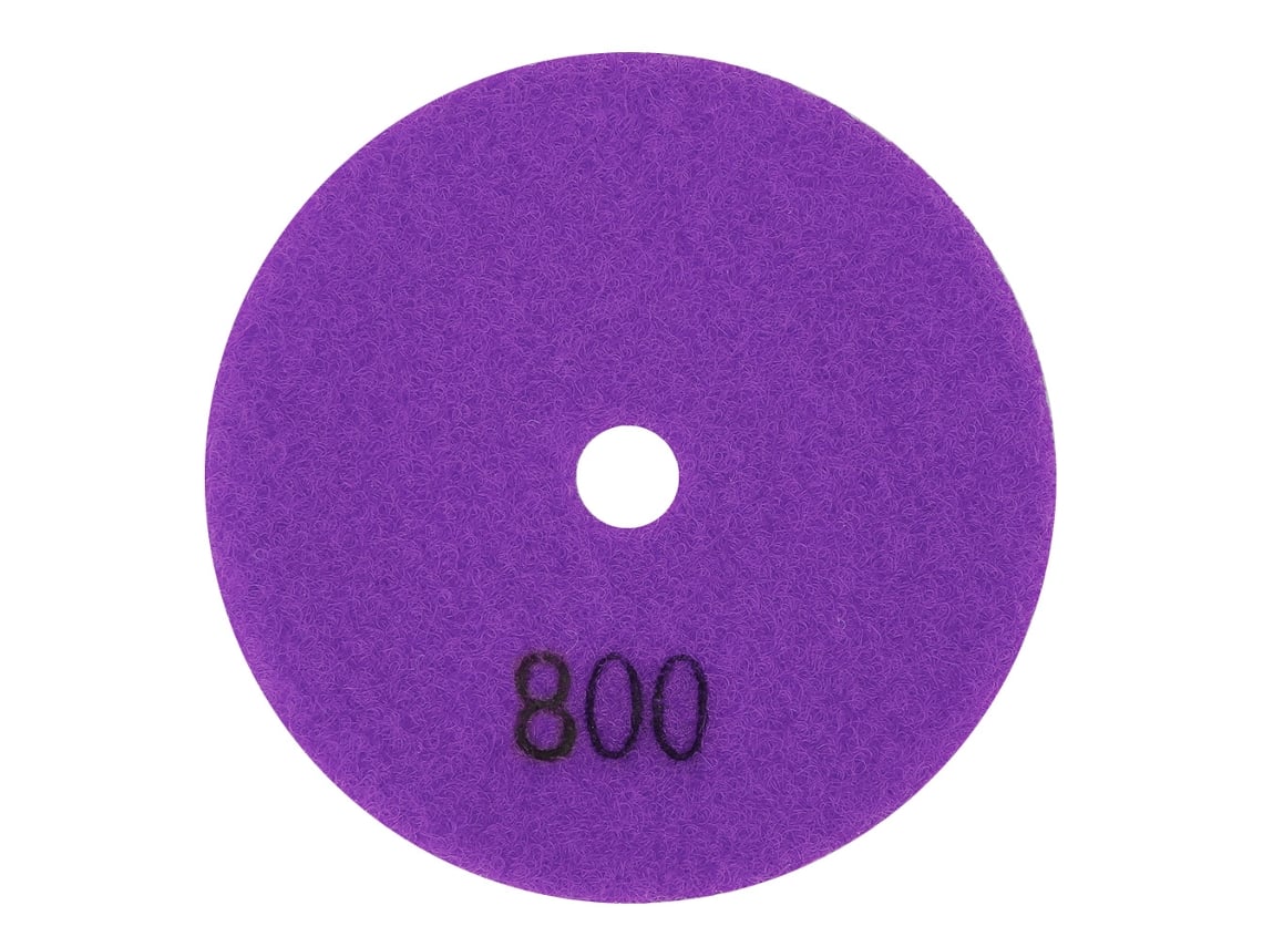 Disco de Polimento Diamante 3 polegadas para Granito, Mármore, Lixa 800 para Ferramenta Polidora Úmida