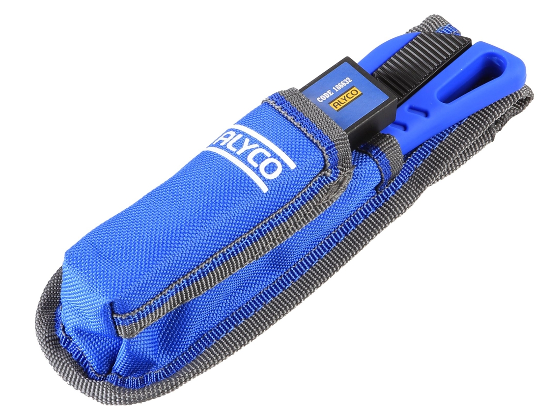 Jogo Cortador e 10 L�minas Fragment�veis 18 mm Sk2H em Saco de Nylon ALYCO