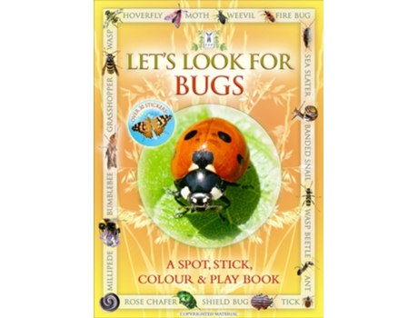 Livro Lets Look for Bugs de Andrea Pinnington (Inglês)