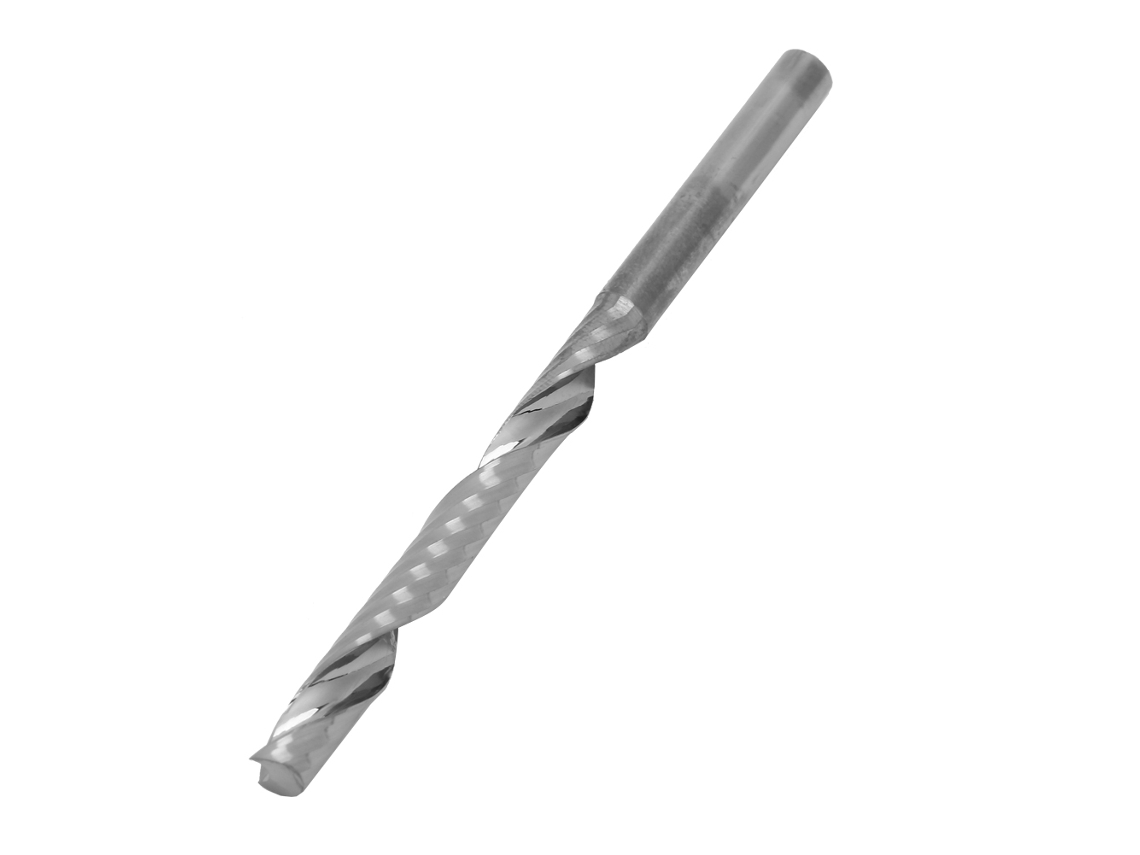 Laxiscreed Tupia De Corte Única Com Hastes De 6mm Para Acrílico E Abs