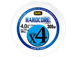 Trançado Hardcore X4 300 M Branco 30 Lbsduel