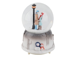 Luz Noturna Musical com Bola de Neve e Luz LED | S/MARCA