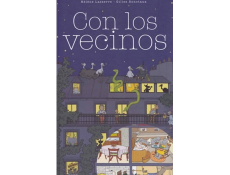 Livro Con Los Vecinos de Hélène Lasserre (Espanhol)