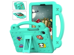 Capa Protetora À Prova De Choque E Segura Para Crianças Da Aiswei Para Tablets Samsung (a9 Plus/a11 Plus 11 Polegadas, Verde)