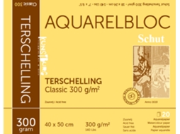 Papel Schut Schut Terschelling Papel Aquarela 40x50 Cm 300gr 20 Folhas