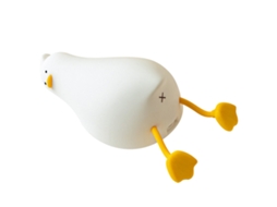 1 Unidade de Luz Noturna de Pato de Silicone Modelo de Pato Deitado 210 * 103 * 62Mm