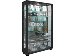 Suporte De Vidro Vitrine Lumo Mini Espelho Vcm