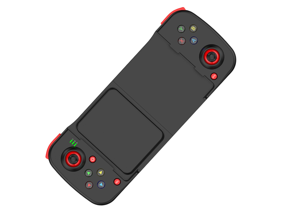 Comando Wireless Expansível  Adequado para Jogos de Celular Android Ios Joystick Expansível Preto
