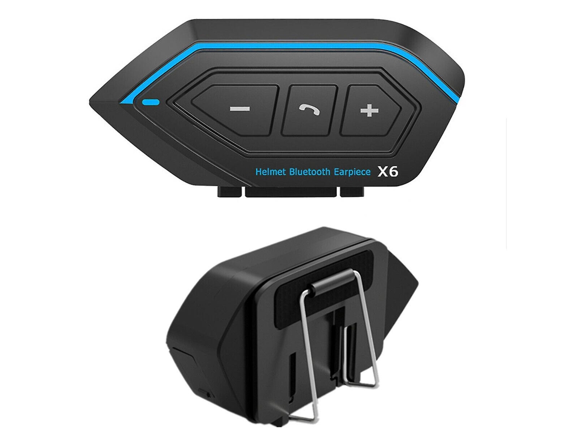 Kit Mãos Livres Motorcycle Helmet Bluetooth Intercom Stereo 