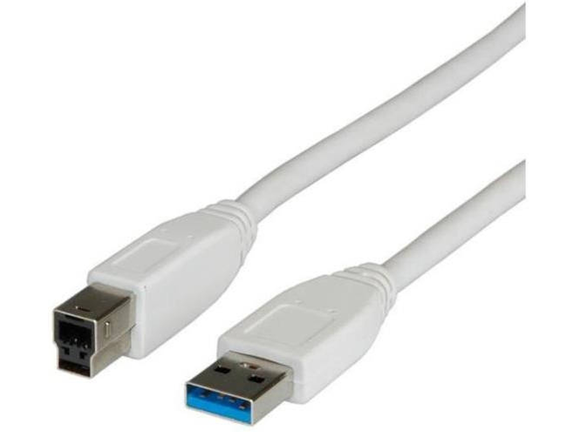 Cabo USB NILOX USB A/USB B 1.8 m Macho/Macho Cinzento