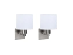 Aplique de Parede FORLIGHT E27 (Blanco)