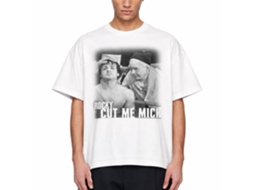 Rockinstone Rocky Movie Rock And Mick White Adult T-shirt Size:xl