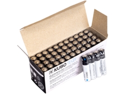 Pilhas Alcalinas KUBO LR3 AAA (Pack 48 Unidades)
