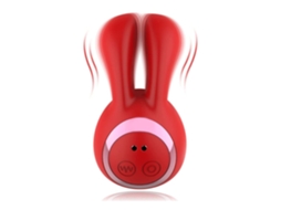 Vibrador Feminino Yunzii Possui 8 Modos De Vibração Para Estimulação Do Clitóris Vermelho