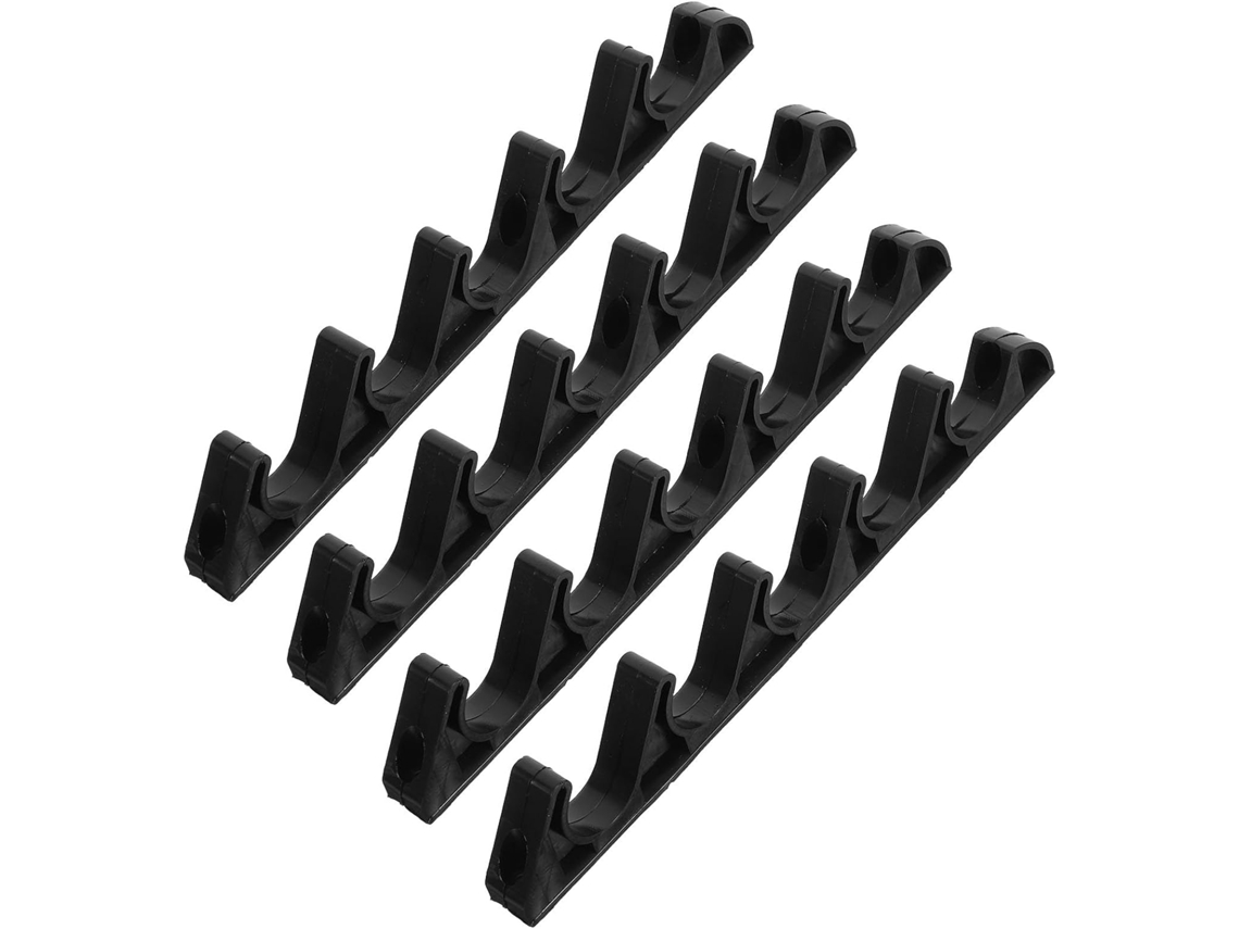 Kit de Ajuste de Plástico Inoomp, Design Compacto, 4 Peças com Ganchos de Cinco Dentes e Conexão Segura para Cadeiras CHABERLU