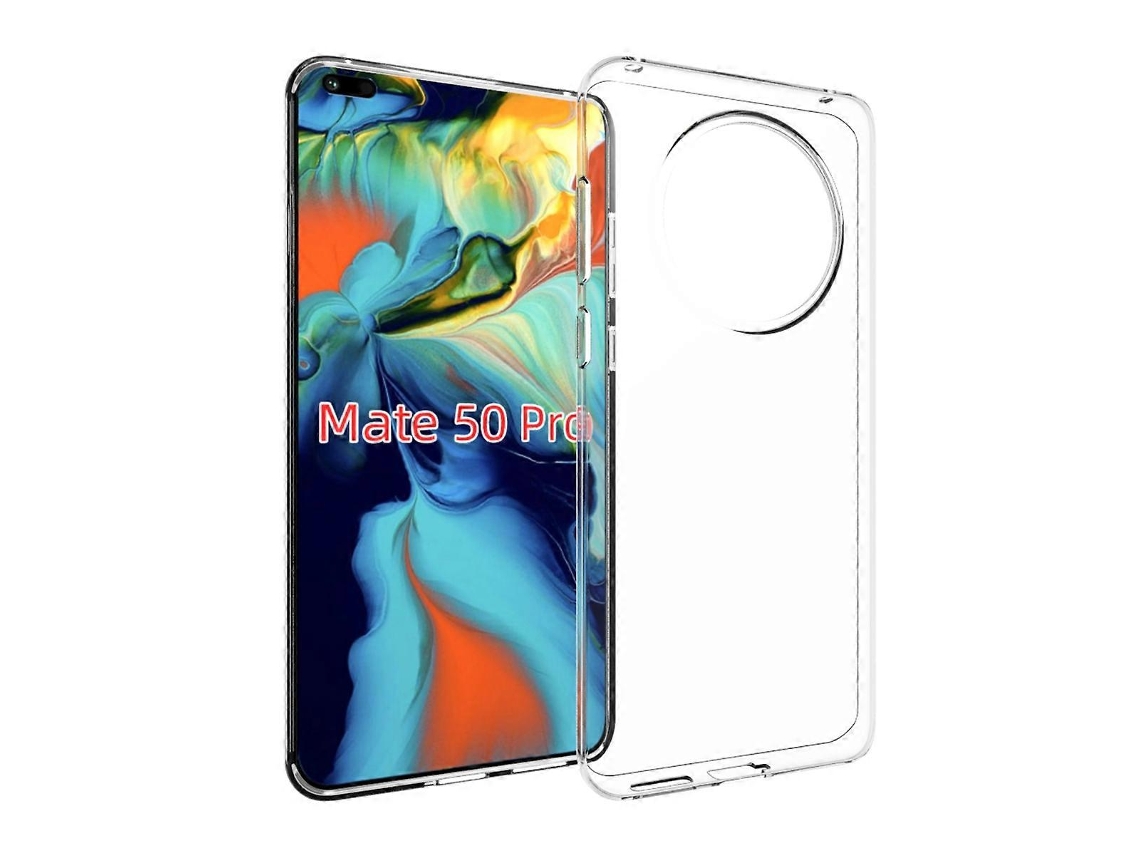 Capa De Celular Tpu Com Textura À Prova Dágua Para Huawei Mate 50 Pro