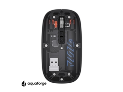Rato Sem Fio Bluetooth 2.4ghz 3 Modos 1600 Dpi Usb-c