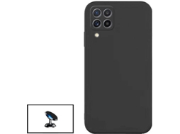 Kit Capa + Suporte Samsung Galaxy M32 PHONECARE Silicone Líquido
