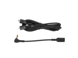 Cabo Conversor de Áudio com Adaptador de 3,5 Mm Macho para Fêmea, Headset Gamer CHABERLU