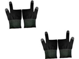 Anneome Conjunto De 2 Pares Luvas Sem Dedos Respiráveis Para Homens E Mulheres, Ideais Para Jogos, Direção, Confortáveis