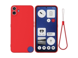 Capa De Celular De Silicone Líquido De Cor Sólida, Resistente A Quedas E Com Cobertura Total, Da Nothing Cmf Phone 1