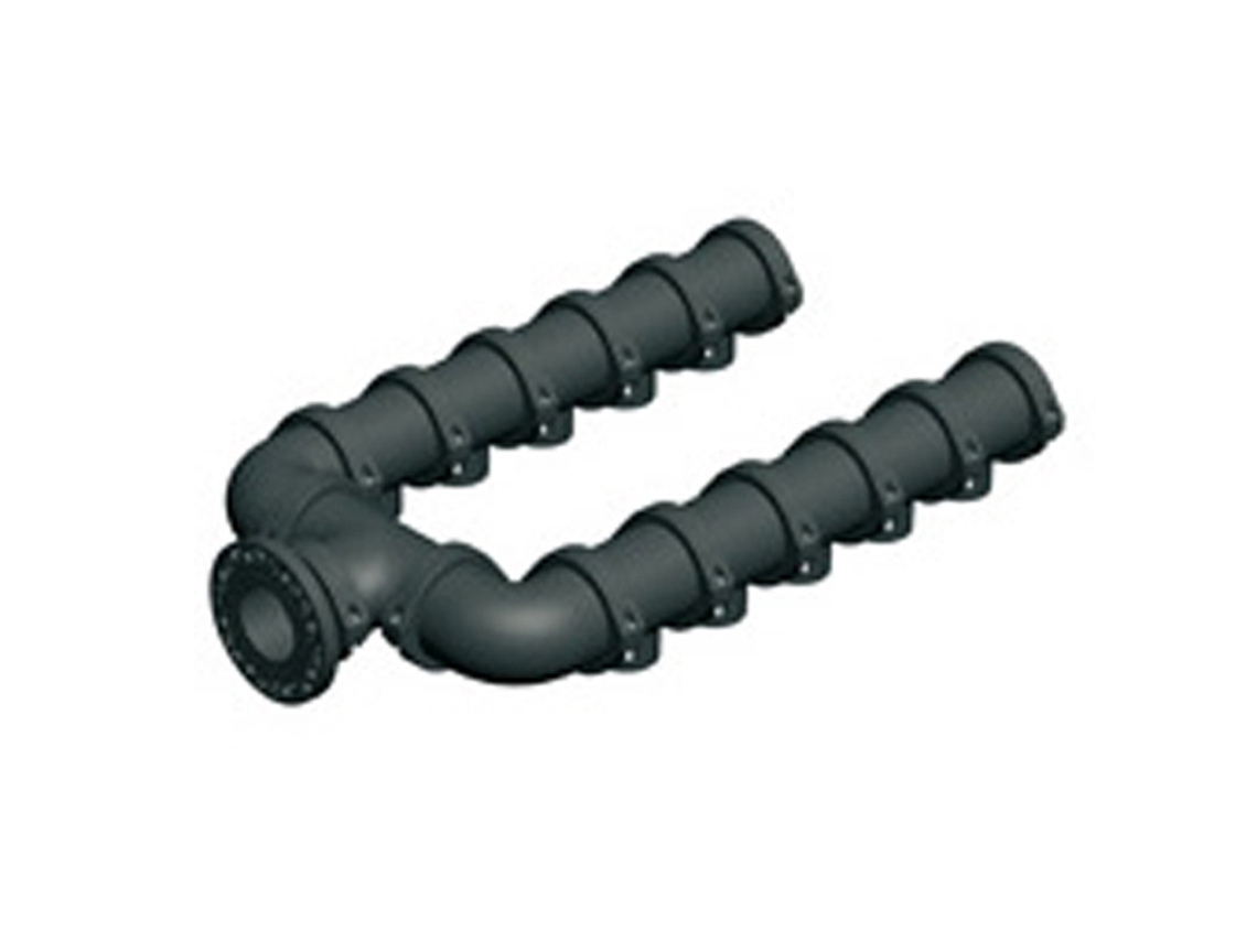 Hidrante PVC Duplo Netvit Ent/Lat Brida 110X1 1/4 HIDROTEN