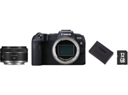 Kit Máquina Fotográfica CANON EOS RP + RF 50 + Bateria Extra + SD32 (Outlet Caixa Aberta)