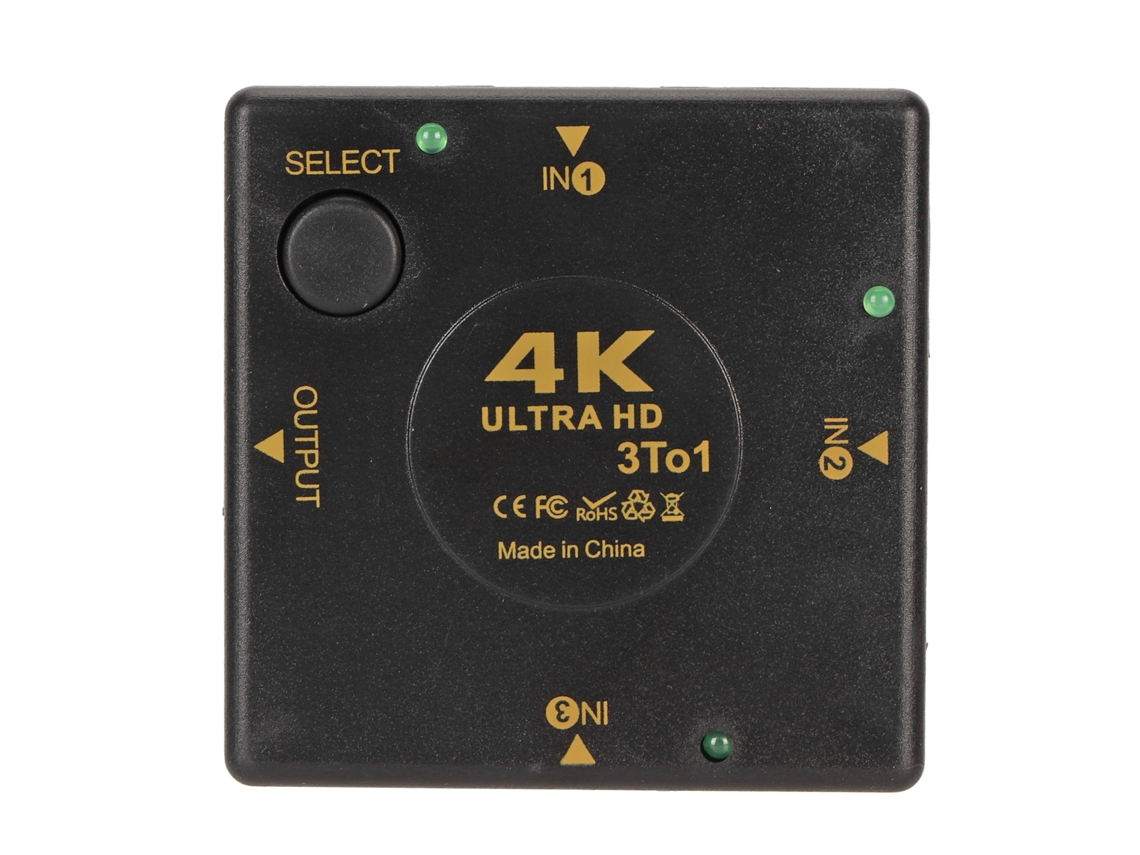 Switch Hdmi LAXISCREED 3 em 1 4k 3d
