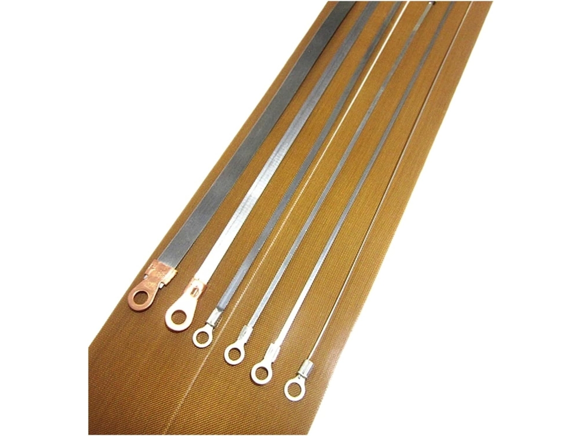 Conjunto De 10 Elementos Aquecimento Para Seladora Por Impulso 200 300 400mm, Com Fio Térmico 200mm, 4mm