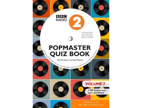 Livro popmaster quiz book volume 2 de swern, phil,myners, neil (inglês)