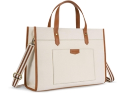 Bolsa De Lona Para Laptop, 15,6 Polegadas, Bolsa De Trabalho, Pasta Casual, Bolsa Para Viagem, Escritório, Faculdade Brilvibera