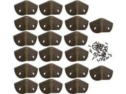 Protetores De Canto Para Móveis De Café, Design De Quatro Cantos, Liga De Zinco, 20