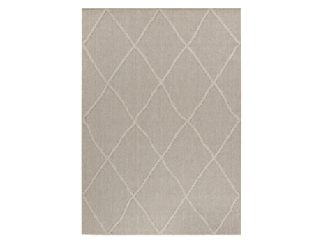 Patara Baka Tapete Exterior Pelo Curto Retangular 240x340cm Bege