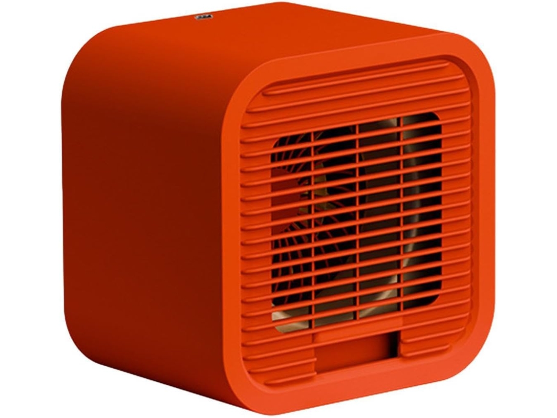 Ventilador De Mesa Pessoal Com Torre, 3 Velocidades, Luz 7 Cores E