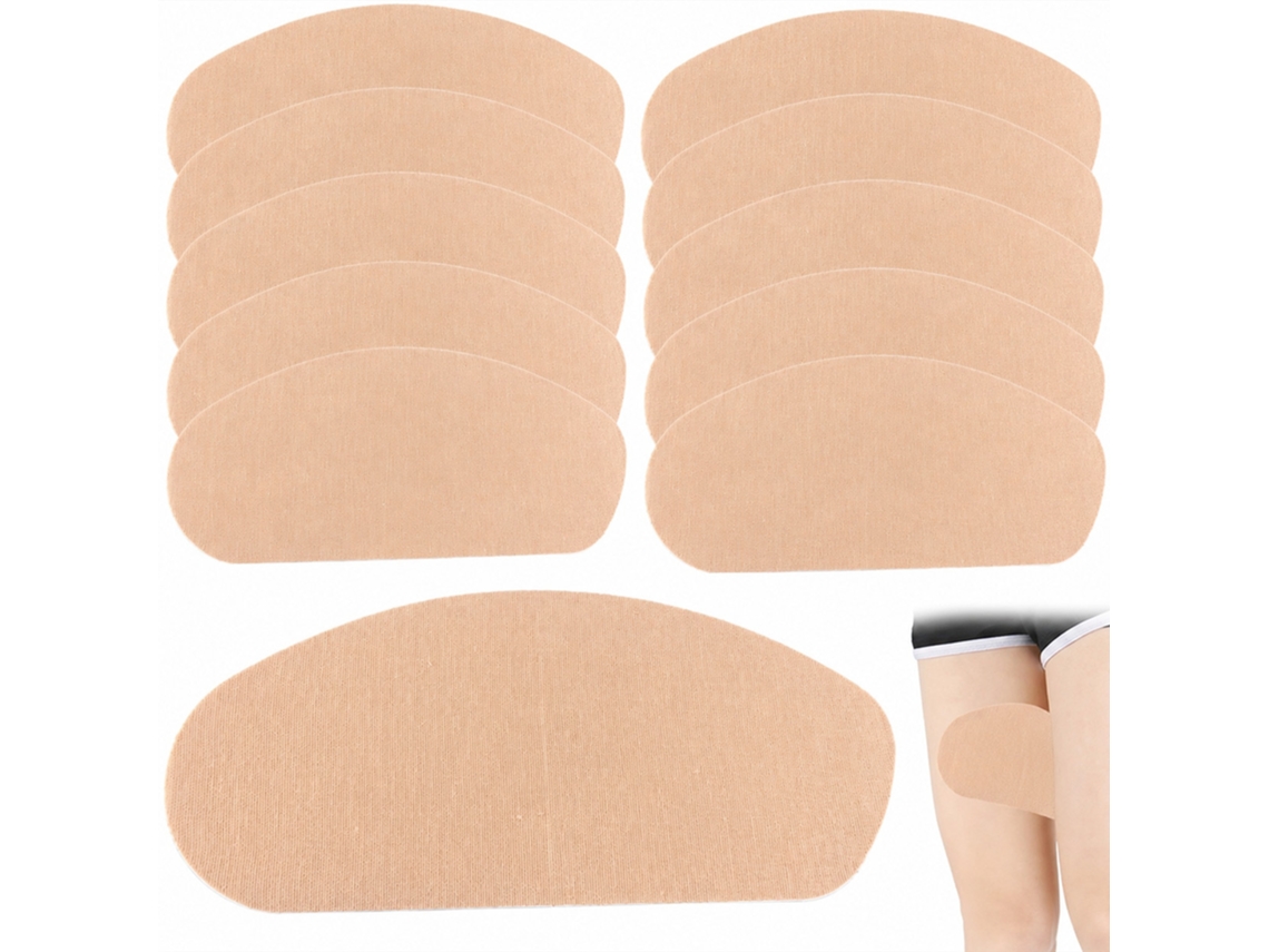 Fita Para Coxas - Previne Assaduras, Pacote Com 10 Unidades Beige
