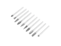 Laxiscreed Conjunto De 10m De Limas Rotativas De Carboneto Para Metal E Escultura