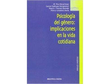 Livro Psicologia Del Genero Implicaciones En La Vida Cotidiana de Pilar Matud Aznar (Espanhol)